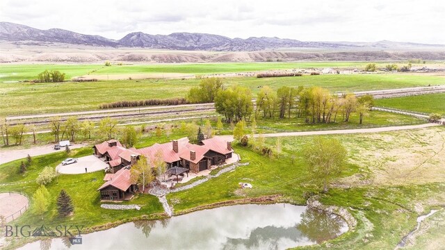 201 Cotton Willow, Melrose, MT 59743 - view of rural area featuring a water and mountain view