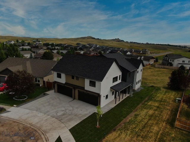 1104 Ridgeview Trl, Livingston, MT 59047 - aerial perspective of suburban area