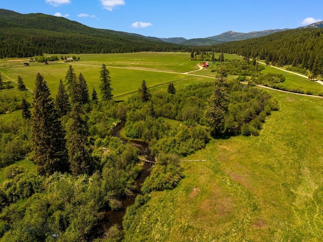 31255 Ninemile Rd, Huson, MT 59846 - mountain view featuring a forest and rural landscape