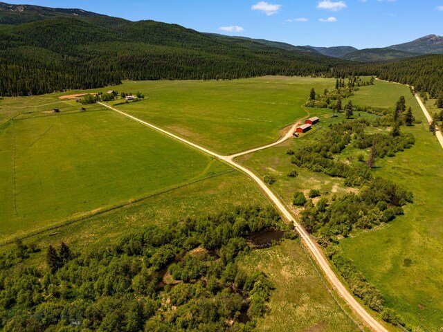 31255 Ninemile Rd, Huson, MT 59846 - overview of rural landscape featuring mountains and a forest