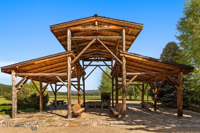 31255 Ninemile Rd, Huson, MT 59846 - view of community featuring a gazebo