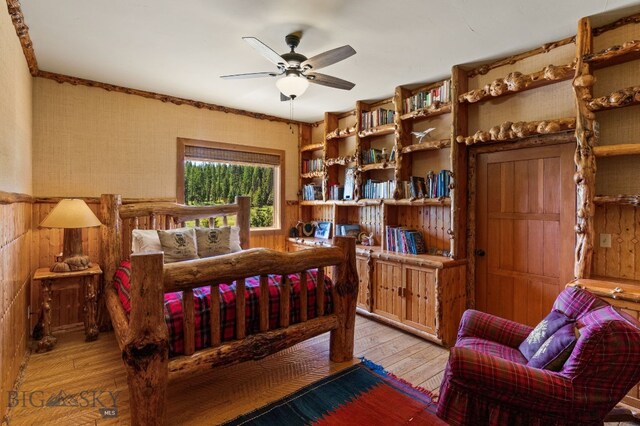 31255 Ninemile Rd, Huson, MT 59846 - bedroom with hardwood / wood-style flooring