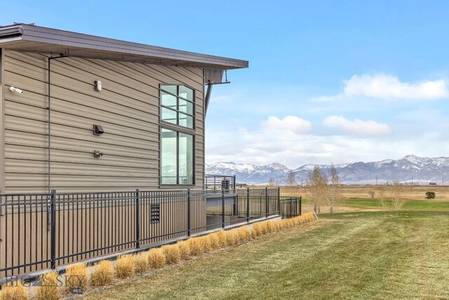 462 Black Bull Trl Unit D, Bozeman, MT 59718 - view of side of property with a mountain view and a view of rural / pastoral area