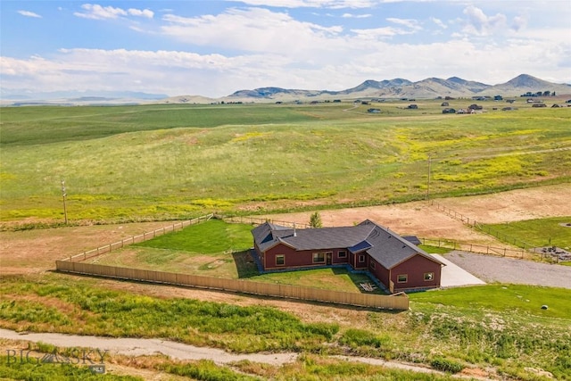 49 Wild Rye Pl, Three Forks, MT 59752 - view of rural area with a mountainous background