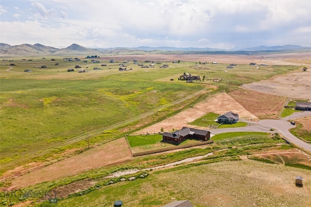 49 Wild Rye Pl, Three Forks, MT 59752 - overview of rural landscape featuring a mountainous background