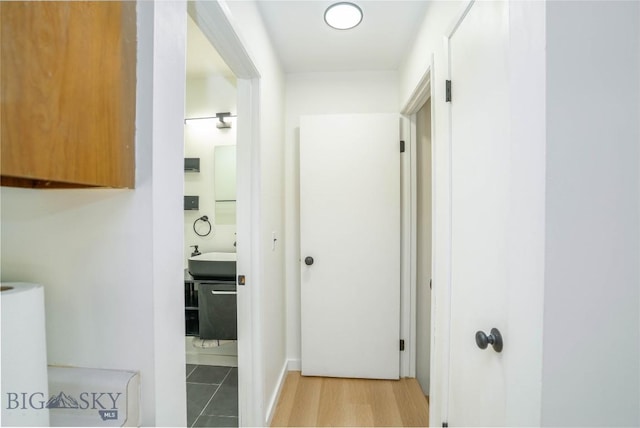 917 N 17th Ave Unit 3, Bozeman, MT 59715 - corridor with a sink