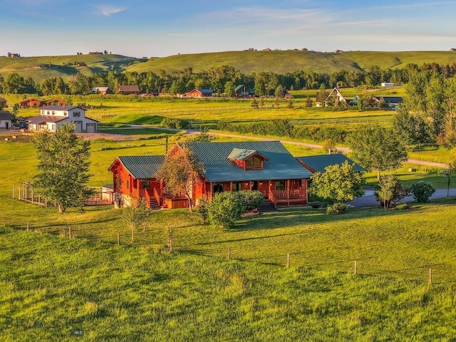 480 Moose Crossing Rd, Gallatin Gateway, MT 59730 - view of rural area featuring a mountainous background