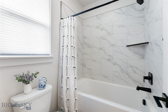 1502 Cyril Way, Belgrade, MT 59714 - full bathroom featuring shower / tub combo and toilet