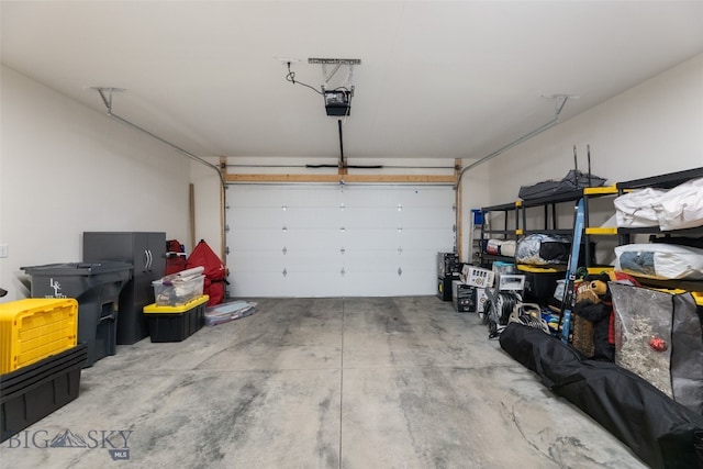 1502 Cyril Way, Belgrade, MT 59714 - garage with a garage door opener