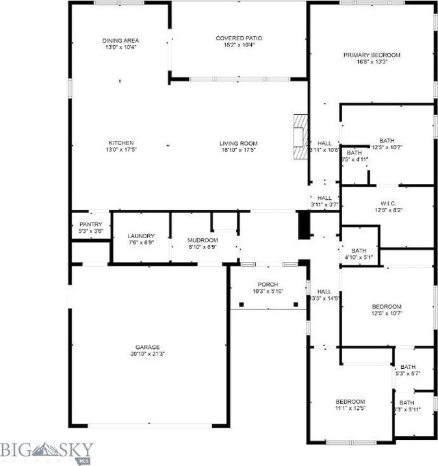 1502 Cyril Way, Belgrade, MT 59714 - property floor plan