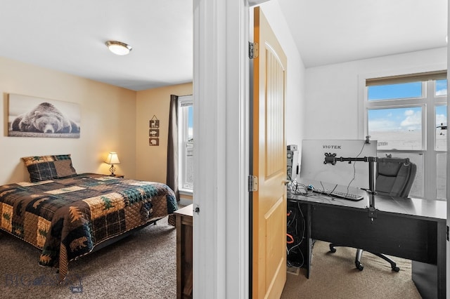 9 Blue Stem Way, Three Forks, MT 59752 - bedroom featuring carpet flooring and an office area