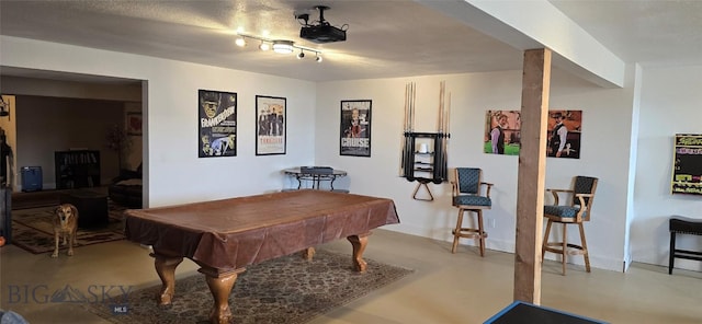 9 Blue Stem Way, Three Forks, MT 59752 - game room with concrete flooring and pool table