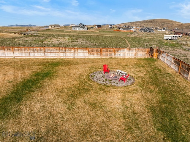 9 Blue Stem Way, Three Forks, MT 59752 - view of yard featuring a mountain view
