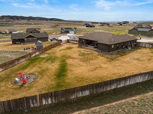9 Blue Stem Way, Three Forks, MT 59752 - aerial view of property and surrounding area featuring a mountainous background