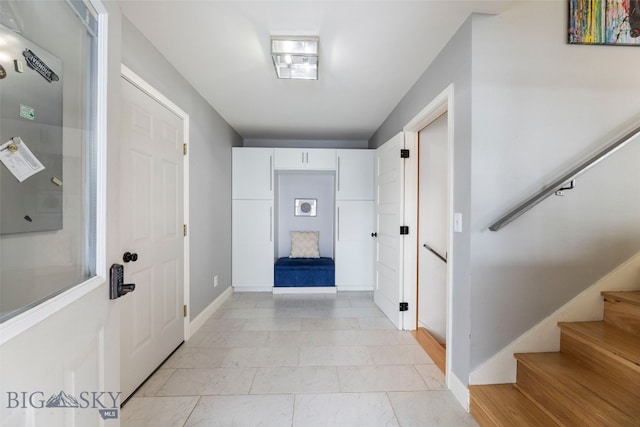 211 N Yellowstone Ave, Bozeman, MT 59718 - hallway with stairs and baseboards
