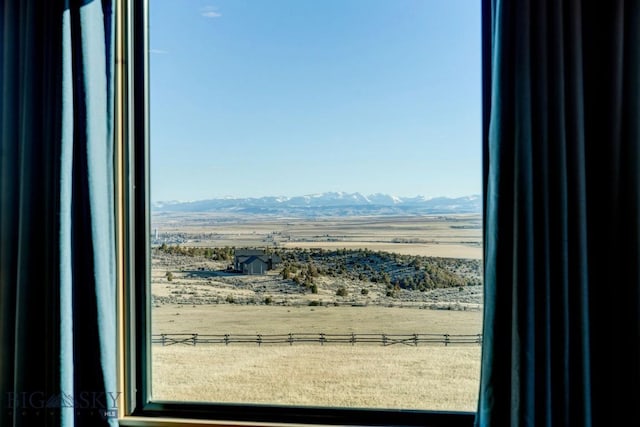 251 Fawn Mdw, Manhattan, MT 59741 - water view featuring a mountainous background and rural landscape