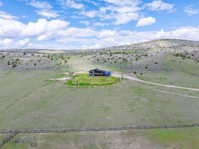 251 Fawn Mdw, Manhattan, MT 59741 - aerial view of sparsely populated area with a mountain backdrop