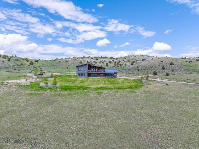 251 Fawn Mdw, Manhattan, MT 59741 - view of yard with a rural view and a mountain view