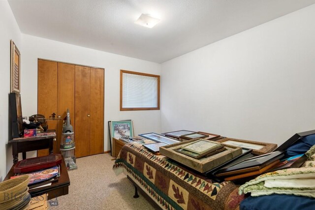 490 Secretariat Cir, Belgrade, MT 59714 - bedroom featuring a closet and light colored carpet