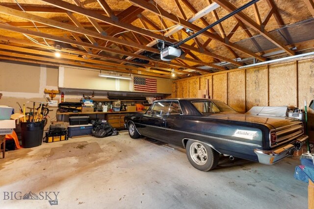 490 Secretariat Cir, Belgrade, MT 59714 - garage with a garage door opener