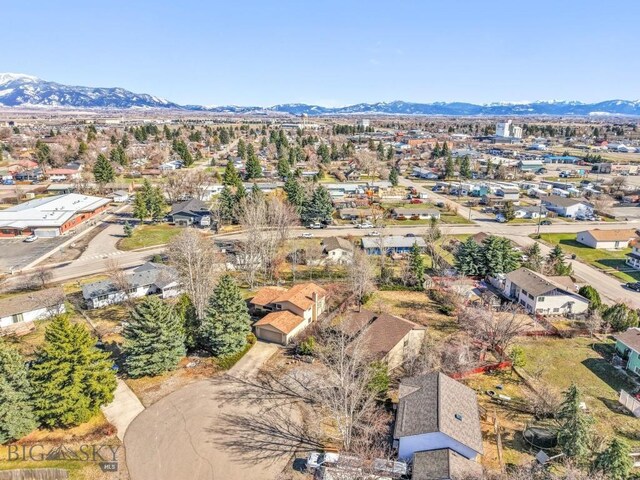 490 Secretariat Cir, Belgrade, MT 59714 - birds eye view of property with a residential view and a mountain view