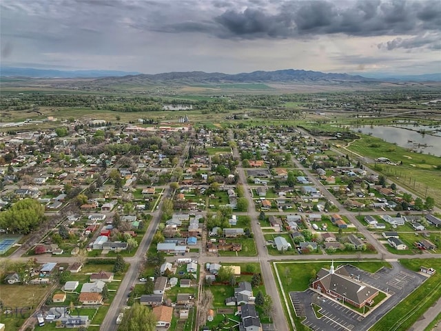 220 4th Ave E, Three Forks, MT 59752 - aerial view with a water and mountain view