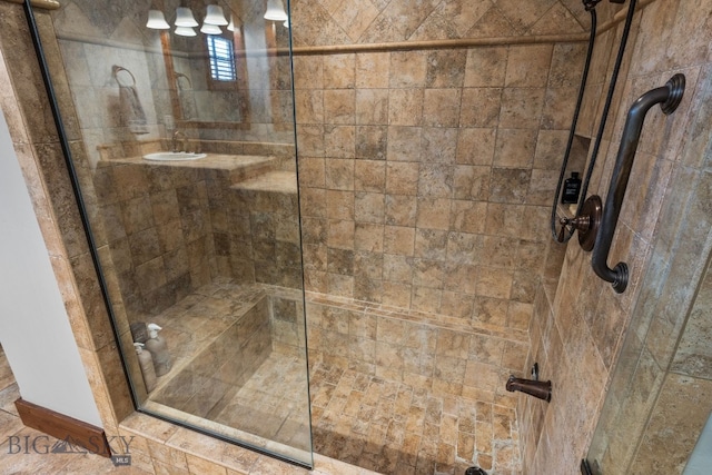 2430 Two Gun White Calf Rd, Big Sky, MT 59716 - full bath with a stall shower
