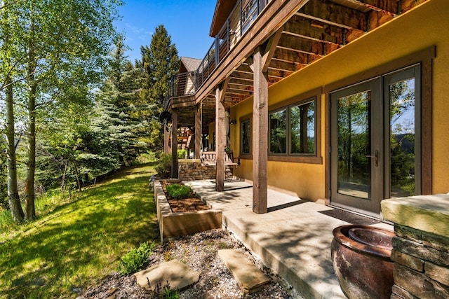 2430 Two Gun White Calf Rd, Big Sky, MT 59716 - view of patio