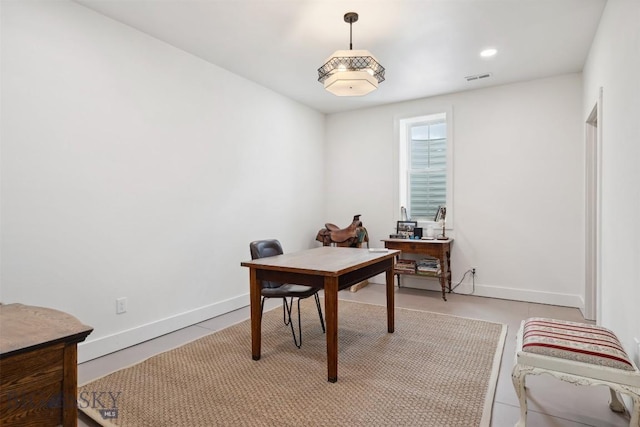 992 Deer Haven Dr, Deer Lodge, MT 59722 - office with baseboards and recessed lighting