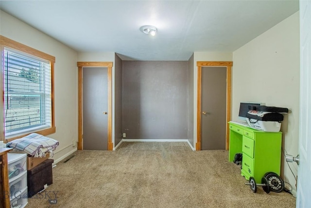 1916 S Jackson, Butte, MT 59701 - interior space featuring visible vents, baseboards, and carpet