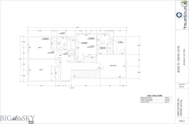 1033 N 14th, Bozeman, MT 59715 - room layout