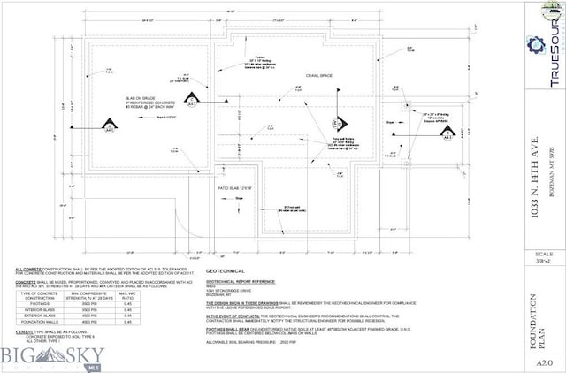 1033 N 14th, Bozeman, MT 59715 - home floor plan