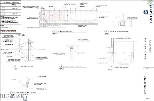 1033 N 14th, Bozeman, MT 59715 - view of property floor plan