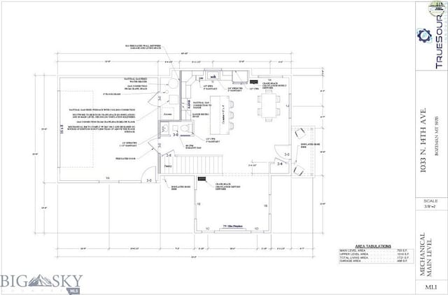 1033 N 14th, Bozeman, MT 59715 - view of room layout