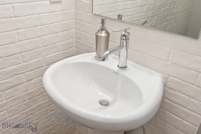 room details with a sink