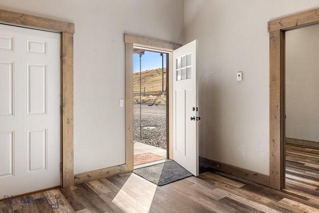 22 Red Rock Trl, Ennis, MT 59729 - foyer with wood finished floors