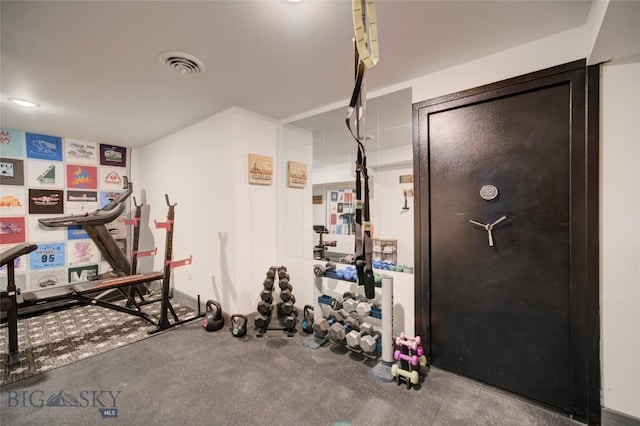 280 High Ridge Rd, Bozeman, MT 59715 - workout area featuring visible vents
