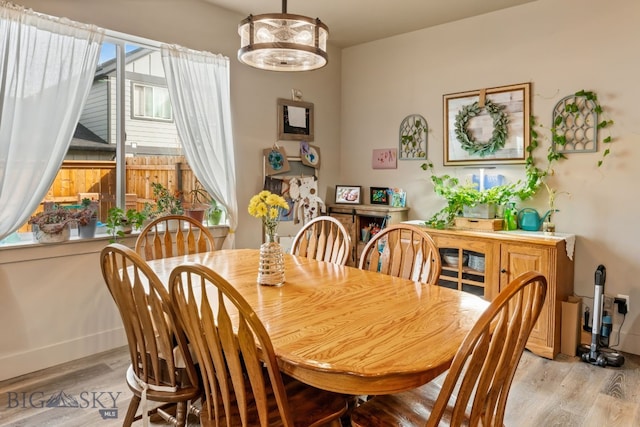 1519 Butler Crk Unit B, Belgrade, MT 59714 - dining space with light wood-style floors