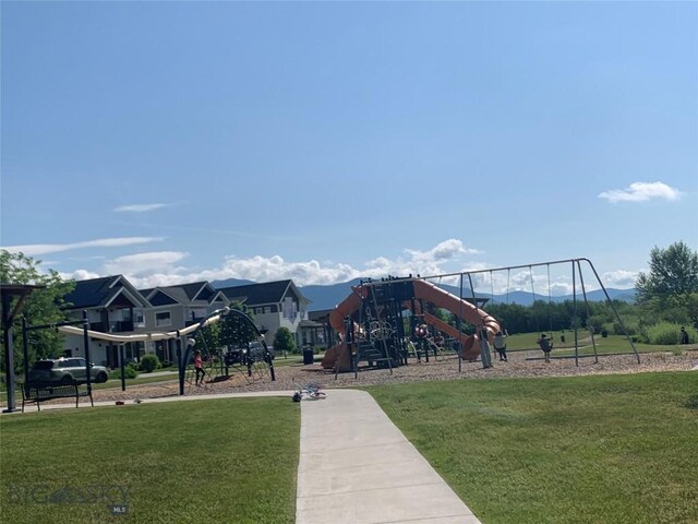 5519 Arnhem Way, Bozeman, MT 59718 - community play area featuring a lawn
