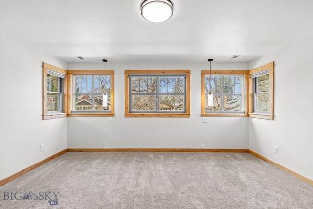 614 S 6th, Bozeman, MT 59715 - unfurnished room featuring visible vents, baseboards, and carpet