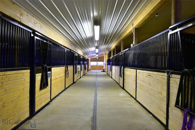 view of stable