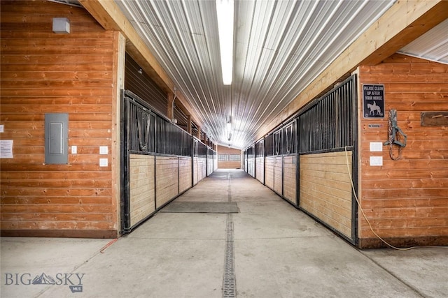 view of stable