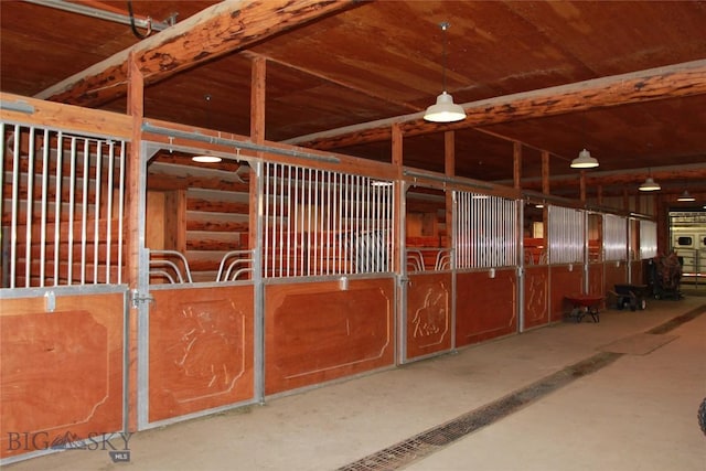 569/571 Cinnabar Basin Rd, Gardiner, MT 59030 - view of stable