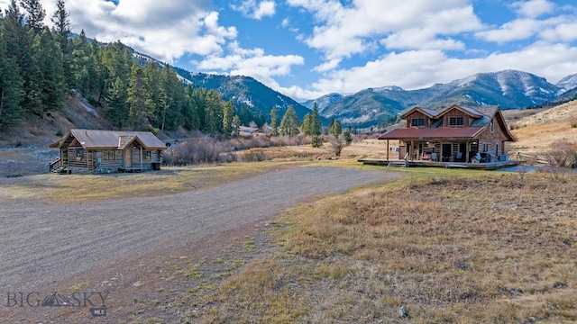 569/571 Cinnabar Basin Rd, Gardiner, MT 59030 - view of mountain backdrop