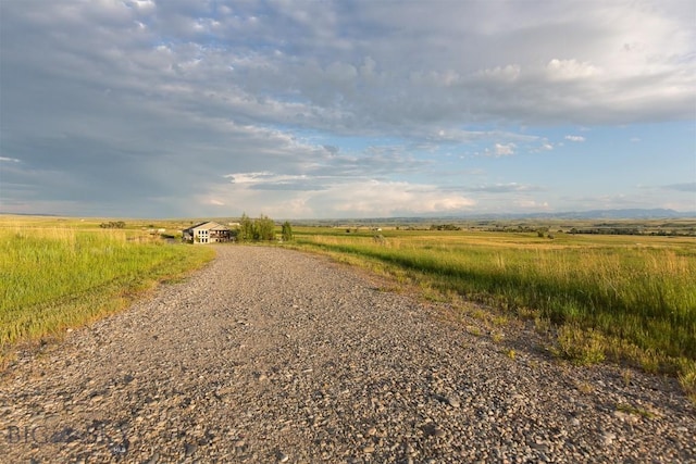 46 Rapelje Rd, Big Timber, MT 59011 - view of street featuring driveway and a rural view