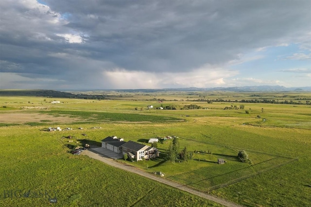46 Rapelje Rd, Big Timber, MT 59011 - bird's eye view featuring a rural view