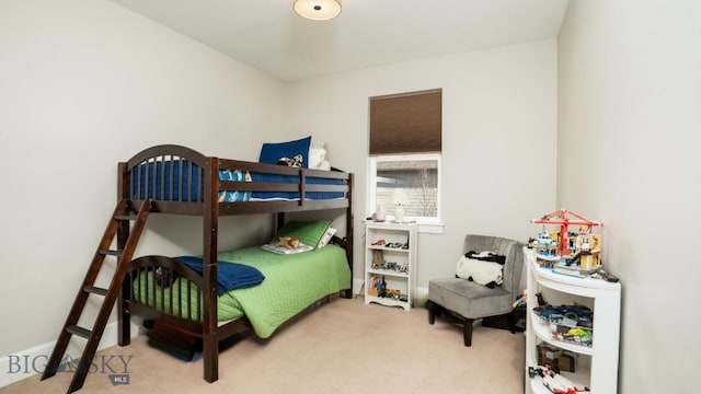 bedroom featuring carpet floors