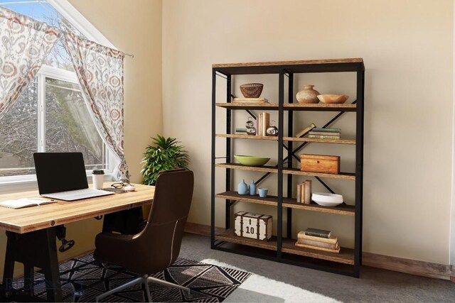 2514 Putter Ct, Bozeman, MT 59715 - carpeted office featuring baseboards and a wealth of natural light