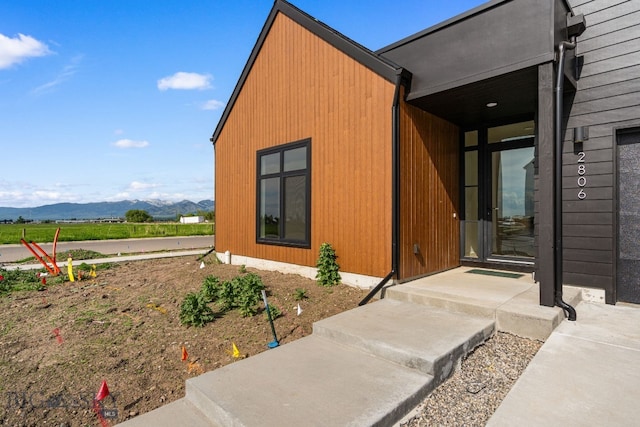 2806 S 30th Ave, Bozeman, MT 59718 - view of exterior entry with a mountain view