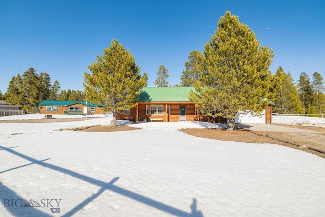 1319 Mcclellan, West Yellowstone, MT 59758 - view of log-style house